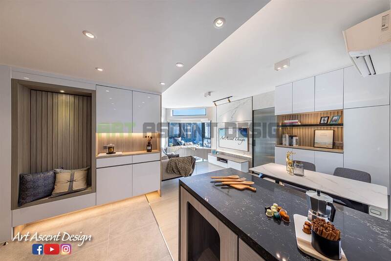 大坑光明台装修设计案例-13