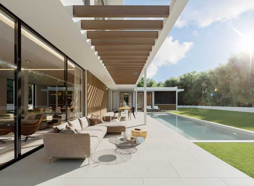 Gran Via Menorca 9 私人住宅 | 现代简约与自然融合-2