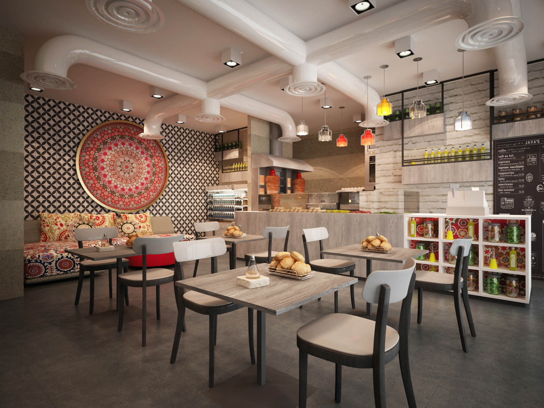 金角餐厅 | 科威特建筑新地标-1