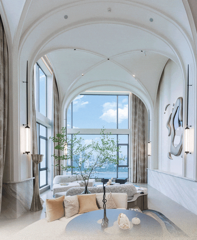 武汉天地云廷Lariva22顶奢复式豪宅丨中国武汉丨召禾设计·Chris Shao邵程-0