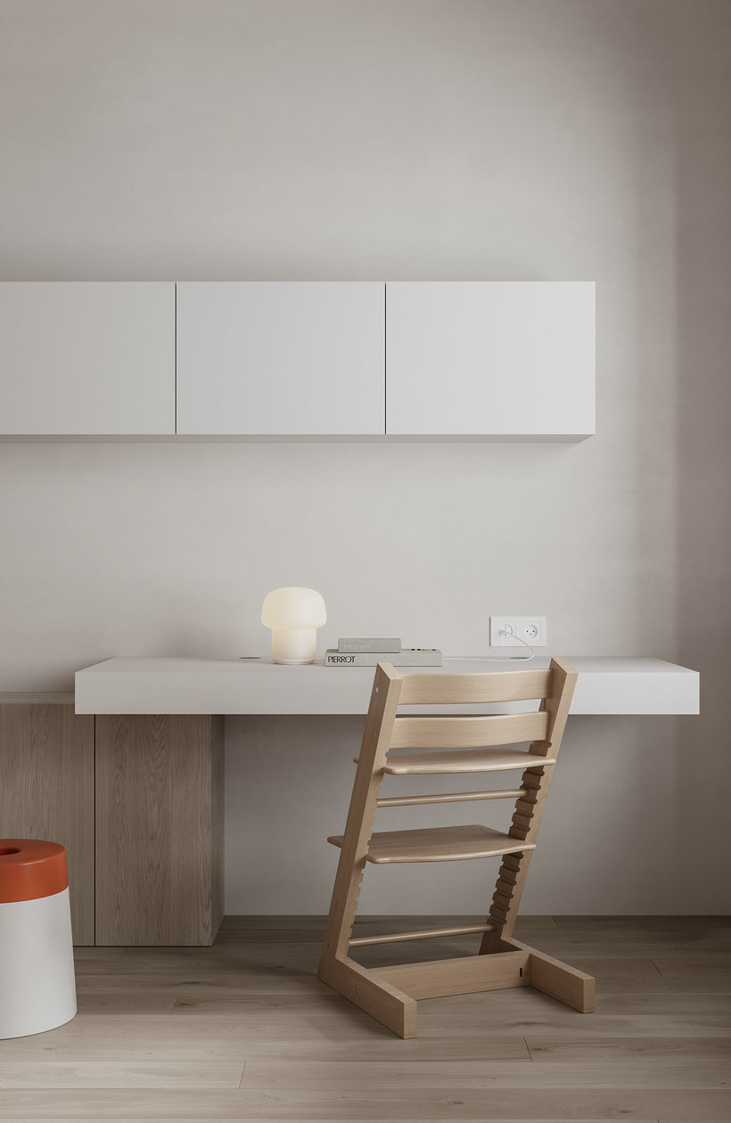 95㎡中性色系公寓设计-22