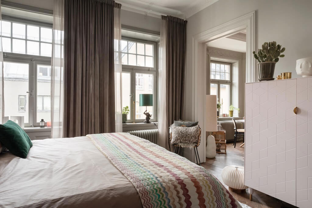 瑞典斯德哥尔摩公寓 | 经典与现代的完美融合-16