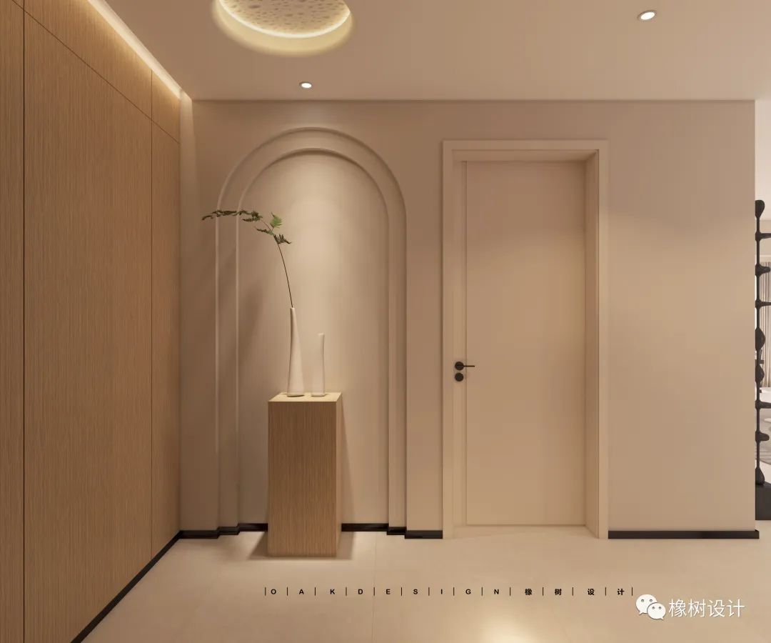 原木奶油风治愈人心的家丨橡树设计-7