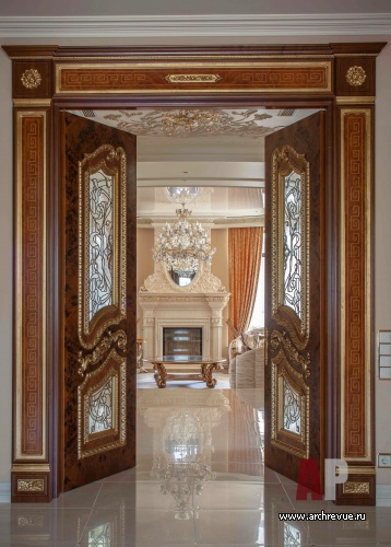 古典庄园带俱乐部区域的室内设计丨Путиловская Марина（玛丽娜·普季洛娃）-16