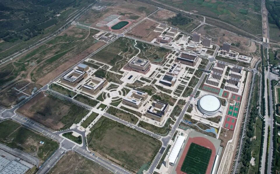 大学校园规划建筑设计：西宁 · 青海理工学院丨中国西宁丨清华大学建筑设计研究院有限公司（THAD）-1