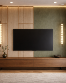 The Olive Retreat | Contemporary Bedroom Design