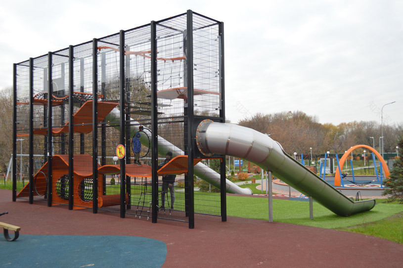 “Лазалия”“Стройка”等儿童游乐场地项目丨«Новые Горизонты»-35