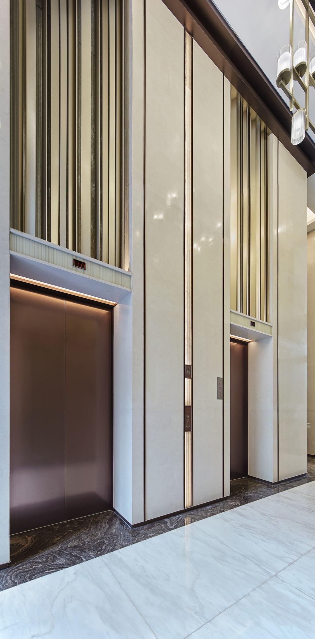都会“呼吸”大堂的重塑丨中国中山丨P A L DESIGN GROUP-31