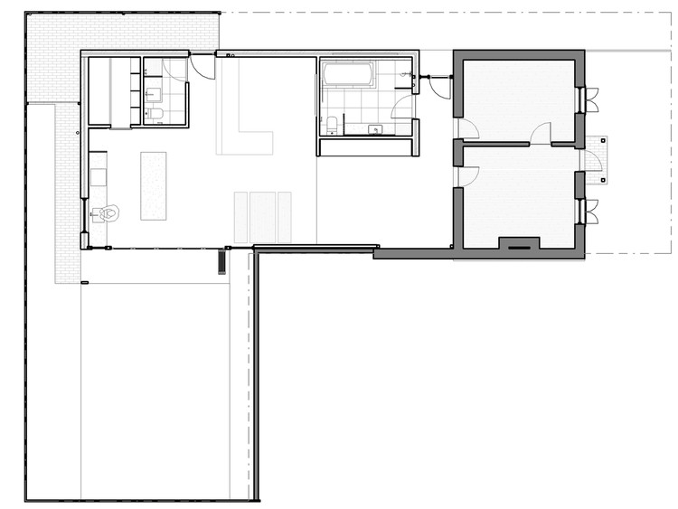 郊区古宅现代延伸,光与空间的和谐交融-15