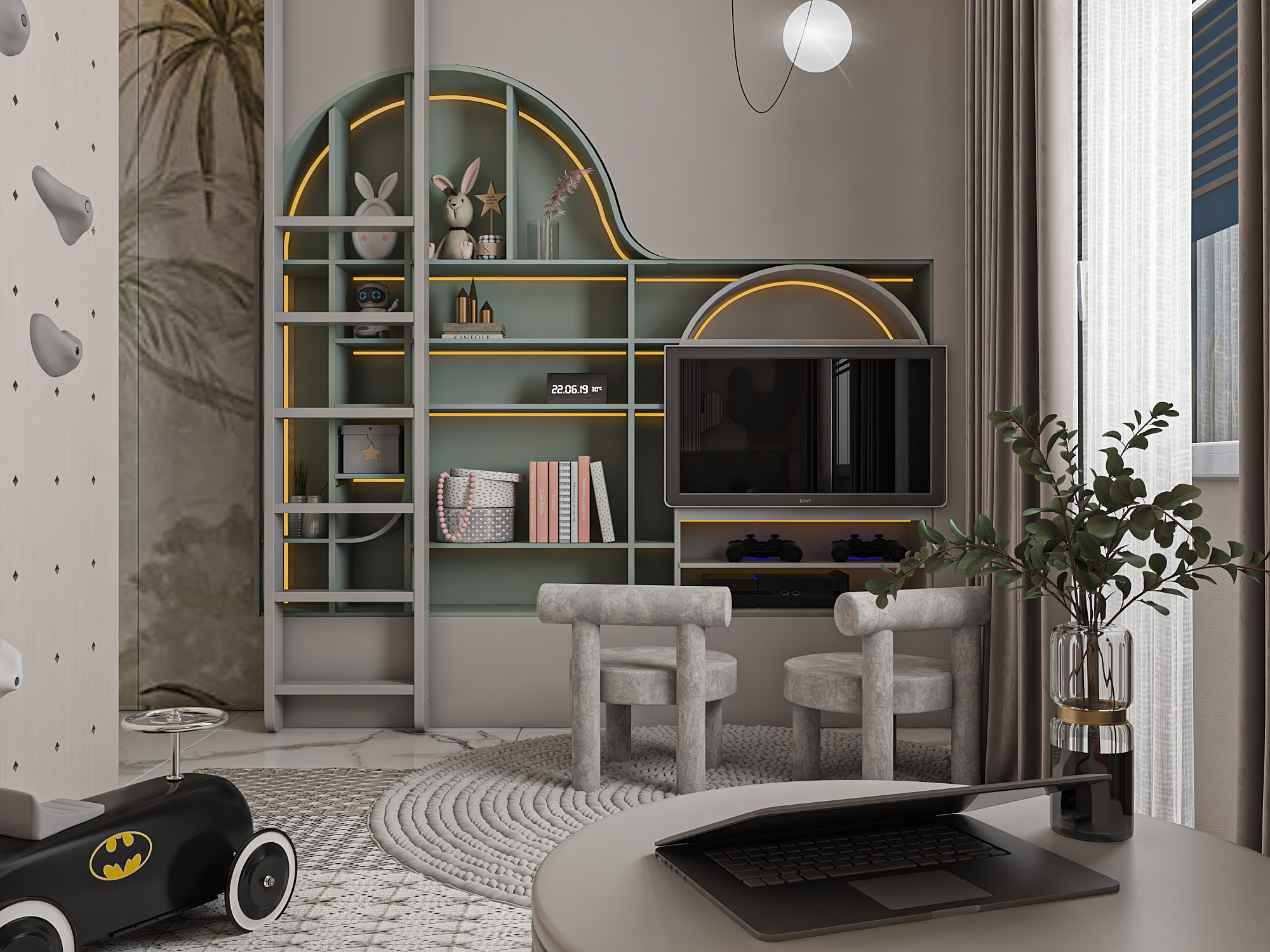 丛林儿童游乐区丨阿联酋-8