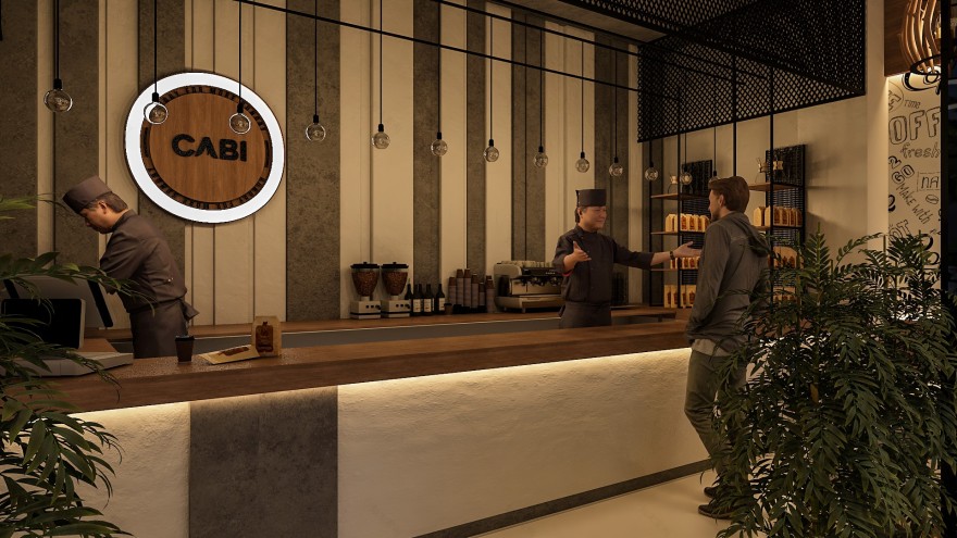 餐厅空间高效利用的典范丨Architecture Designing-10