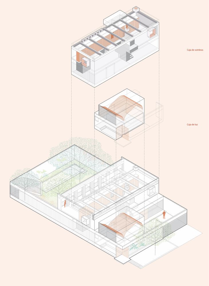 秘鲁 Poniente House · 以光影游戏塑造的沙漠之家丨PeruPiura丨Losada Rodríguez Arquitectos-41