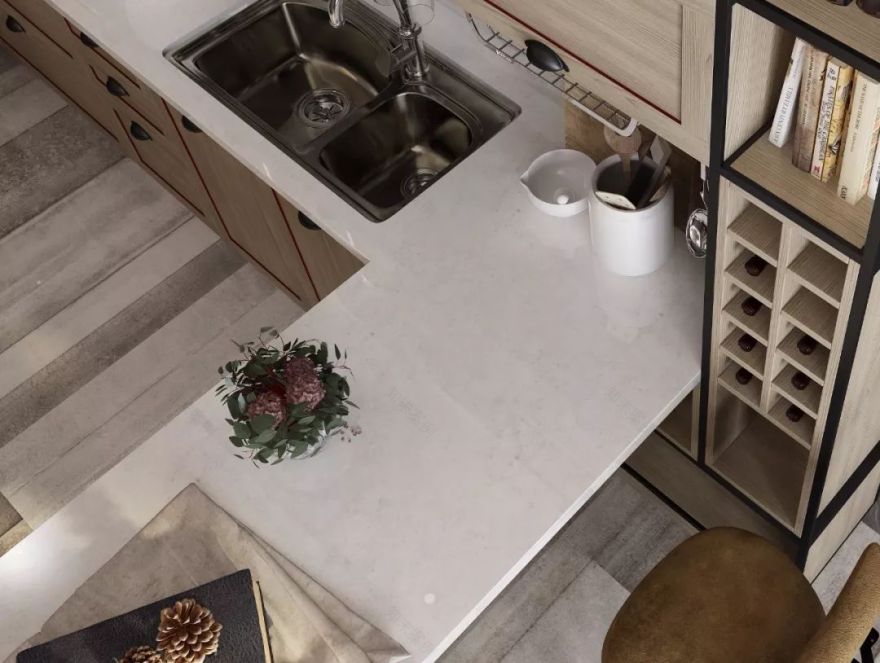 工业风=简陋毛坯房?错!你绝对没想到厨房还能这么装!-29