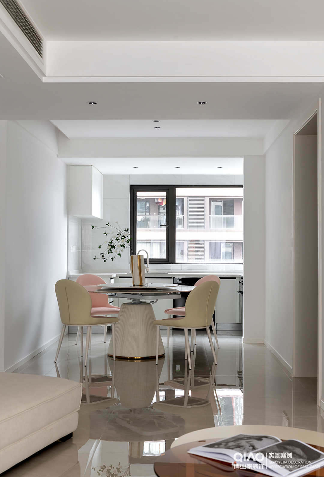 【实景】一拆一改竖厅秒变大横厅，超大落地窗更显通透感！-62