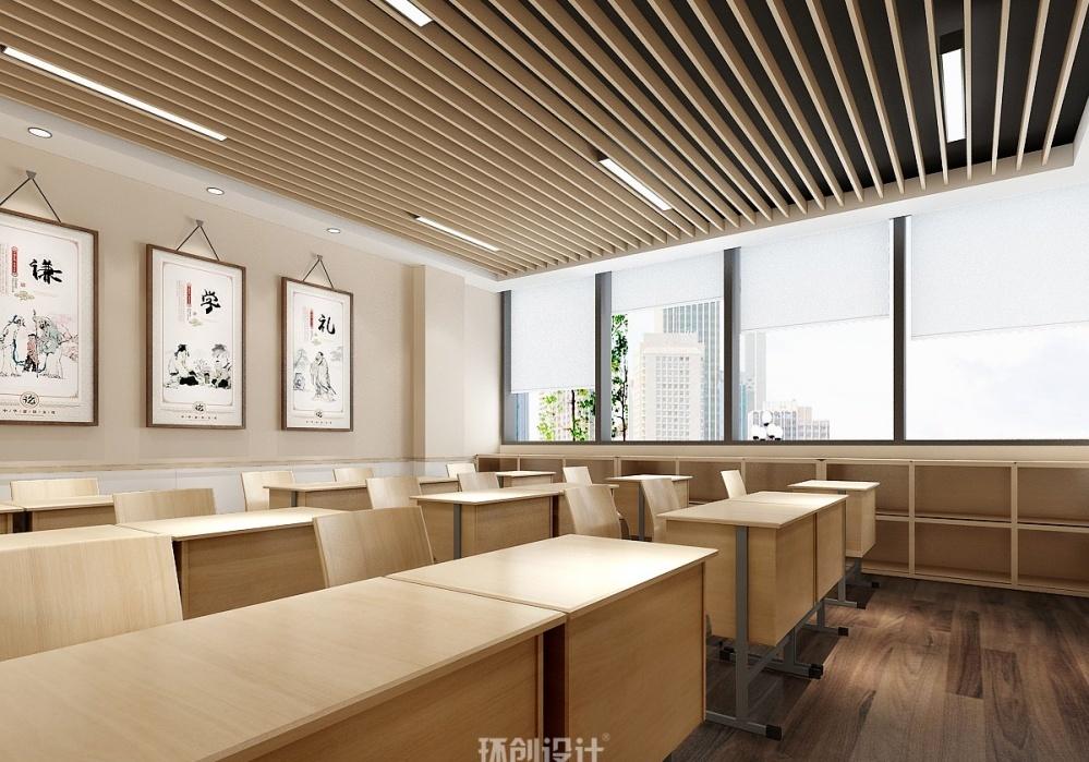 
淄博培训学校辅导班设计室内消防设计 -5