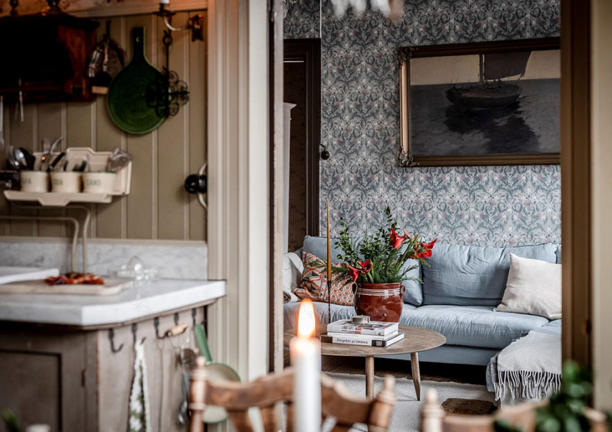 复古瑞典公寓,时光之旅的魅力住所-8