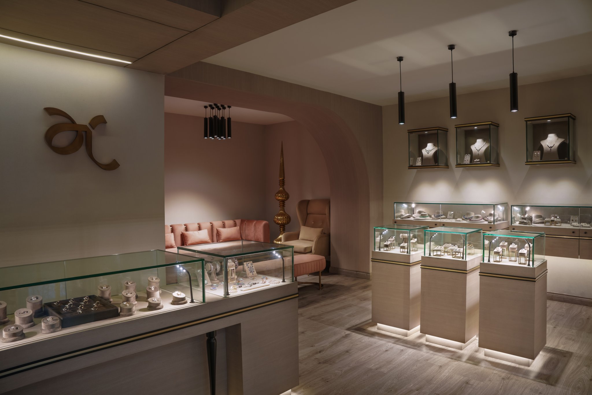 Dhandia 珠宝店设计丨Design Ethics Architecture Studio-8