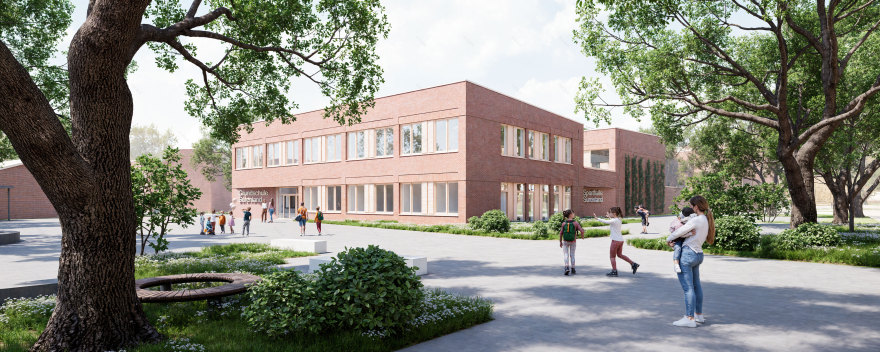 Grundschule Surenland扩建项目丨eins:eins architekten-0
