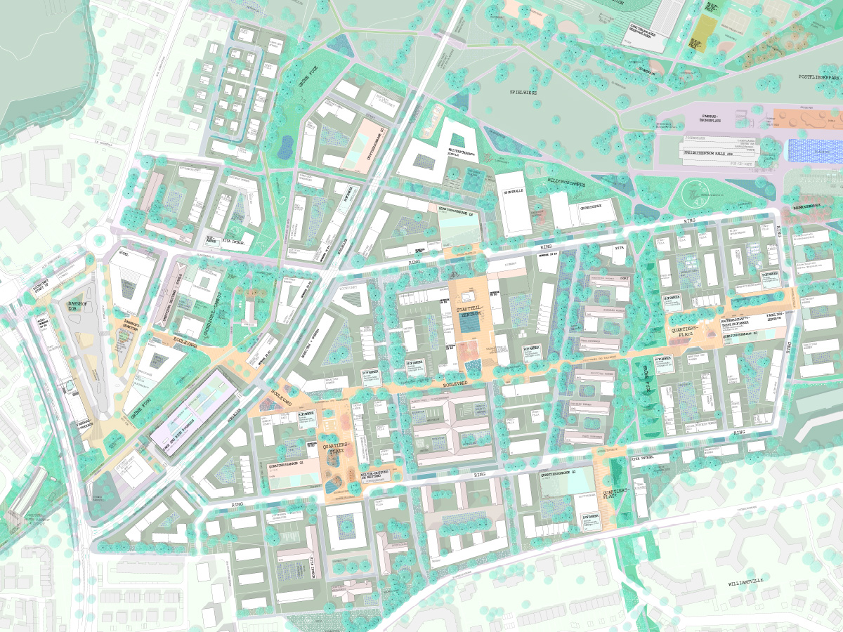 Fliegerhorst Erding城市开发项目丨H|G Architekten und Stadtplaner-22