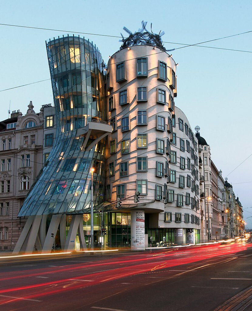 捷克 Dancing House 法式餐厅-10