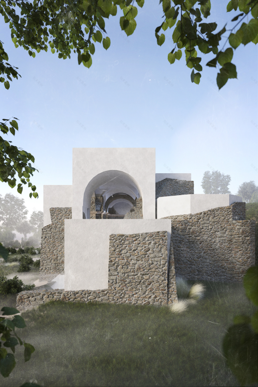 重新利用热那扎诺的宁芙庙丨意大利罗马丨Alena Kokueva,Silviya Al Ubed-38