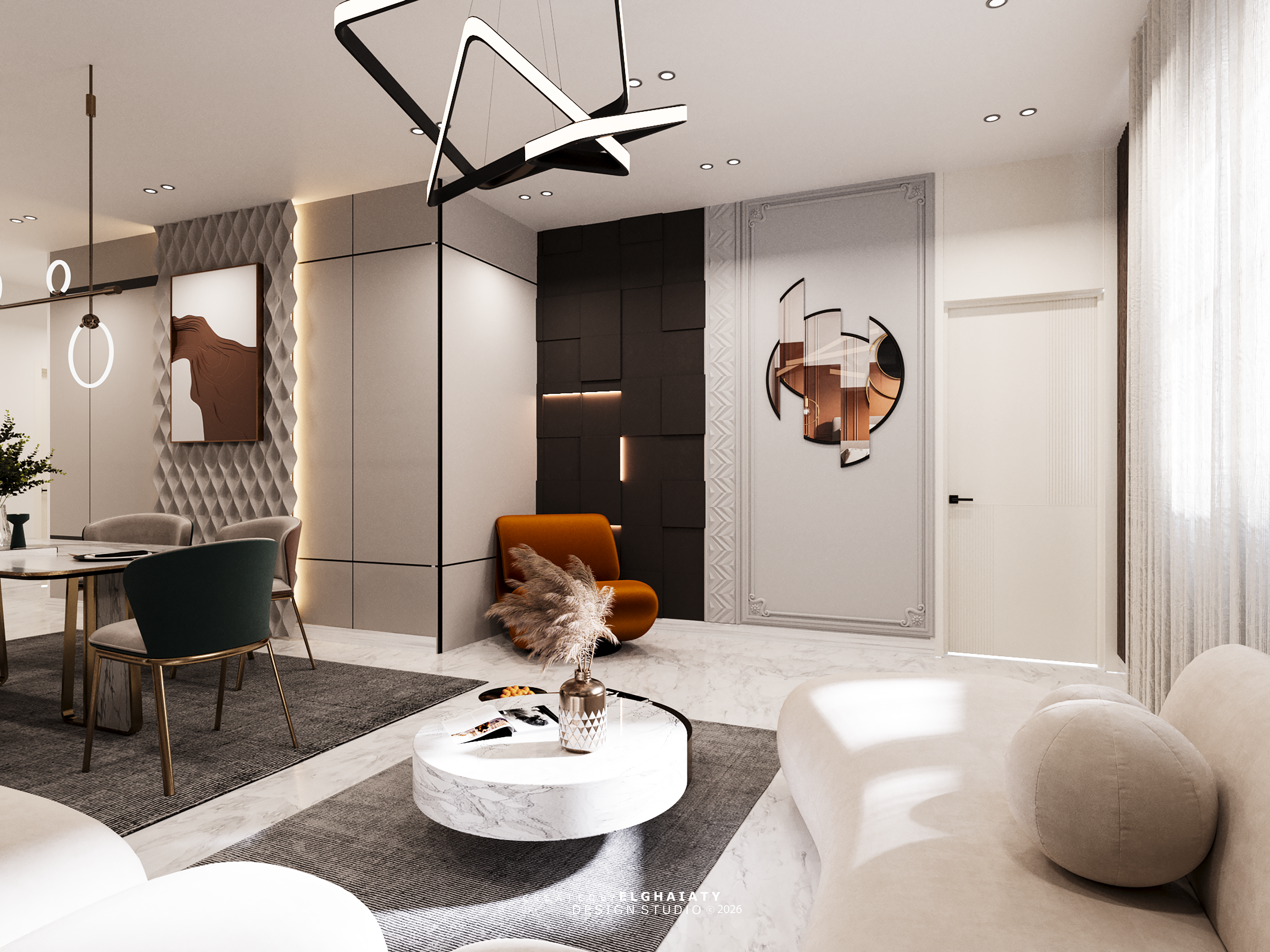 Recption 3D ma· 可视化项目丨埃及开罗-11