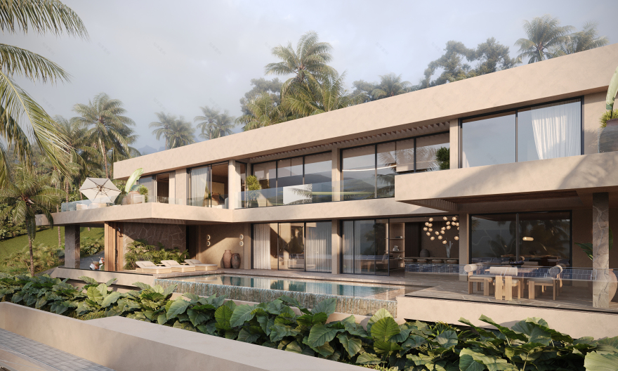 雷拉别墅(这里Rela可能是特定名称,音译为雷拉 )丨泰国丨Anna Kaliadina,Andre Burbela等-19