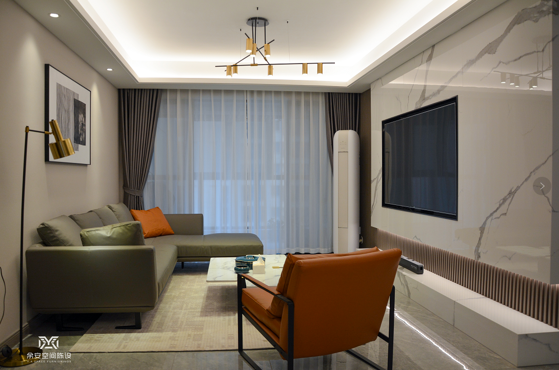 南昌琥珀园精装房改造丨中国南昌丨南昌市余安空间陈设工作室-8