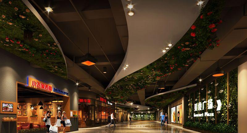 小资情调美食广场设计 | 传统与现代的完美融合-41