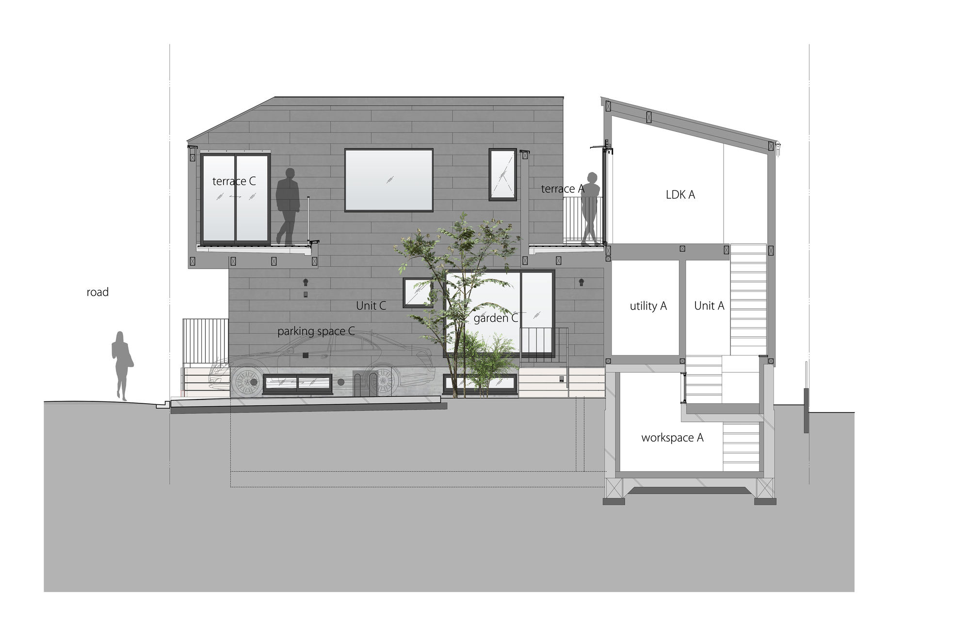井之头连通住宅丨日本丨Moriyoshi Naotake Atelier-17