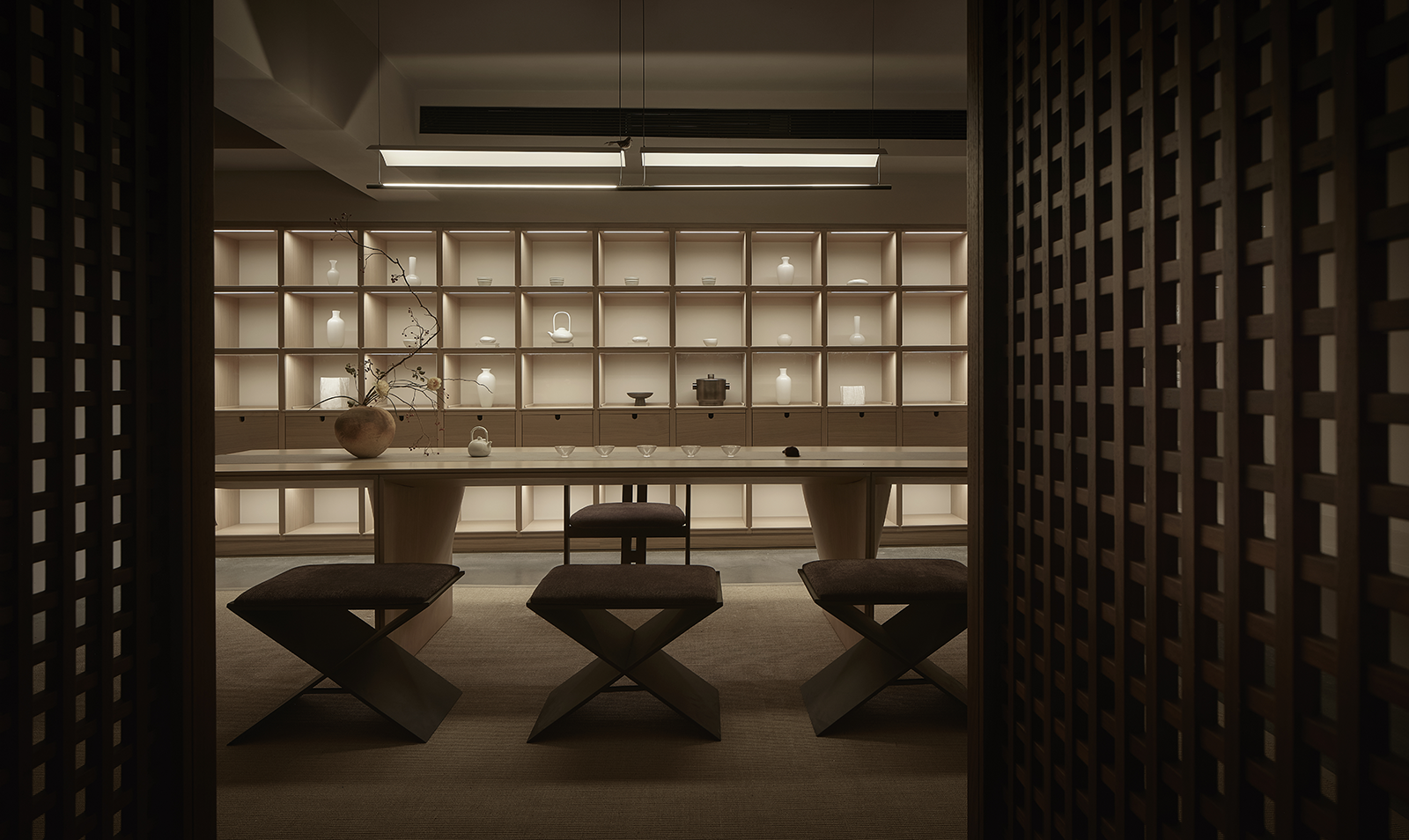 奢悦木作品牌体验馆丨中国台州丨李一设计师事务所-57
