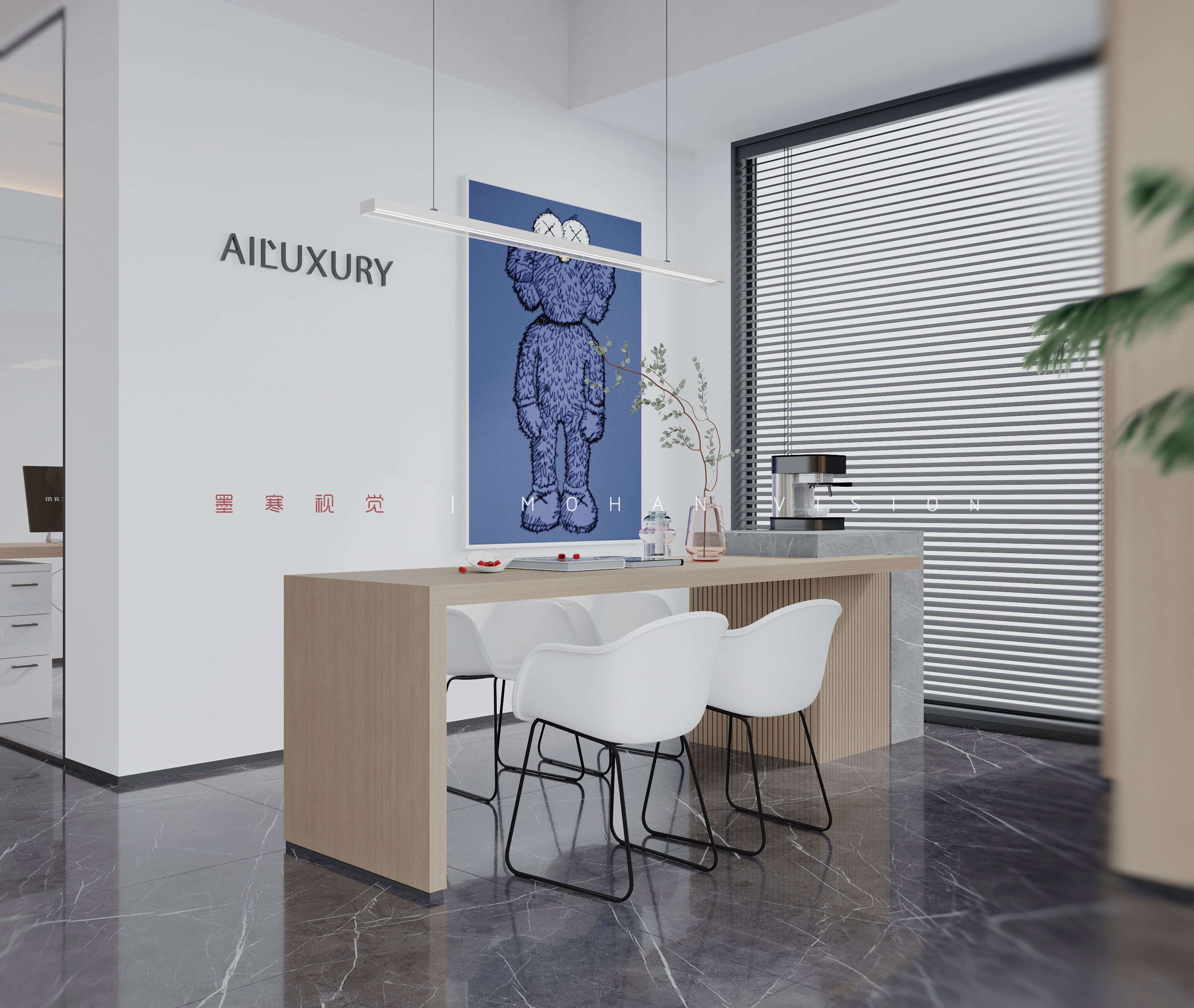 AILUXURY | 墨寒设计 | 极简奢华的空间艺术-14