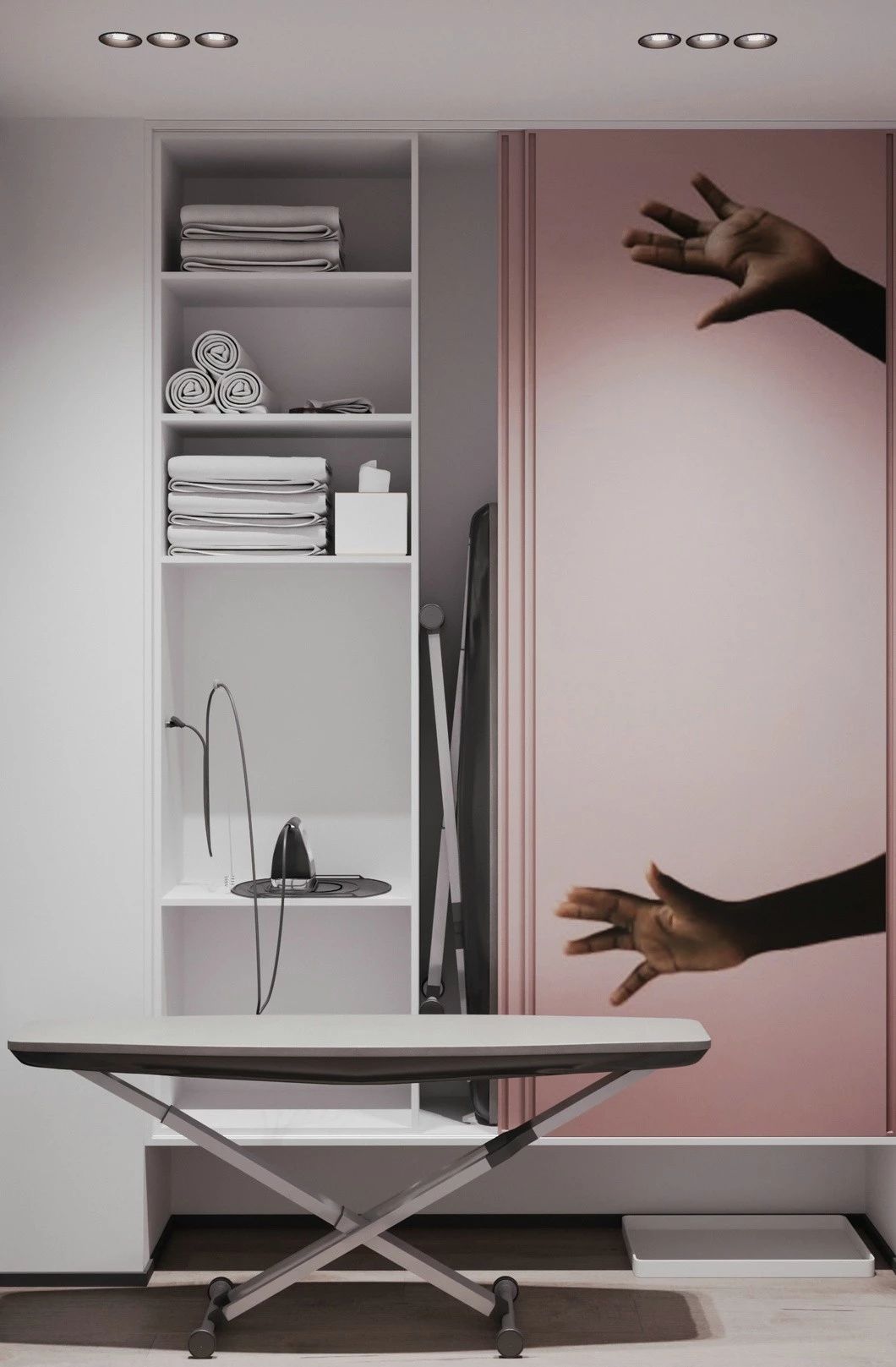 优雅灰粉配，打造梦幻家居空间-54