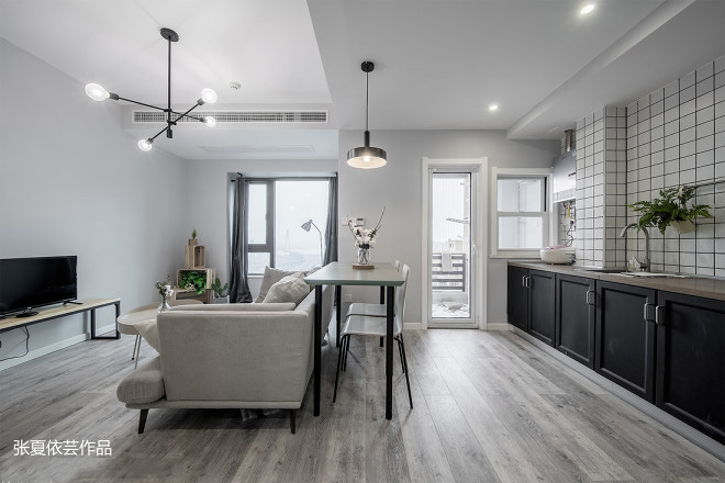 简单小北欧住宅  张夏依芸-3