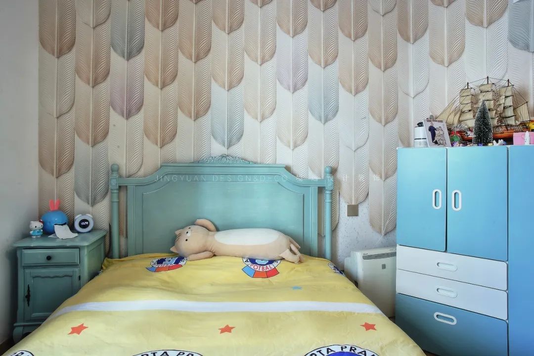 境远装饰 | 150㎡轻奢风,浓浓的艺术气息-48