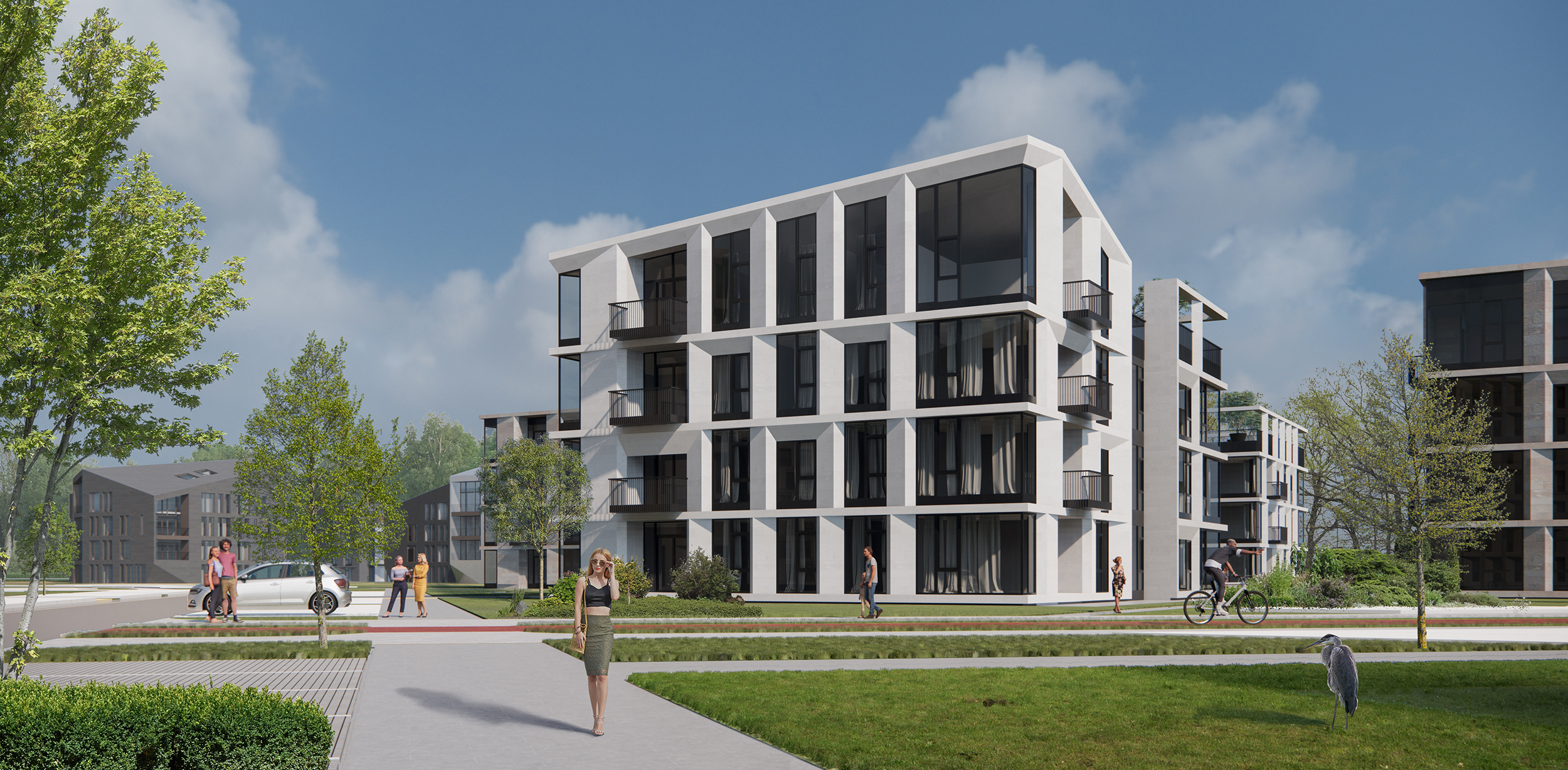 明斯克北部滨水区丨白俄罗斯明斯克丨LEVEL80 | architects （团队成员众多）-28