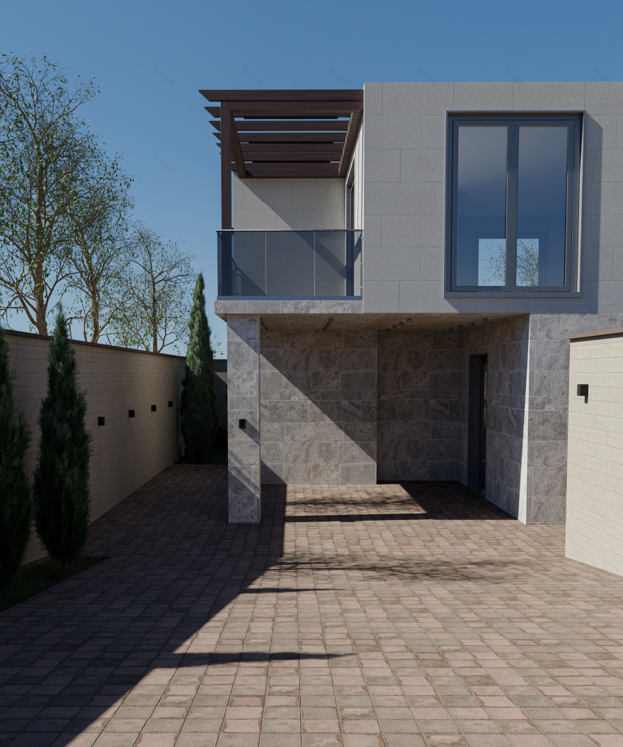 沙特别墅室内外设计-9