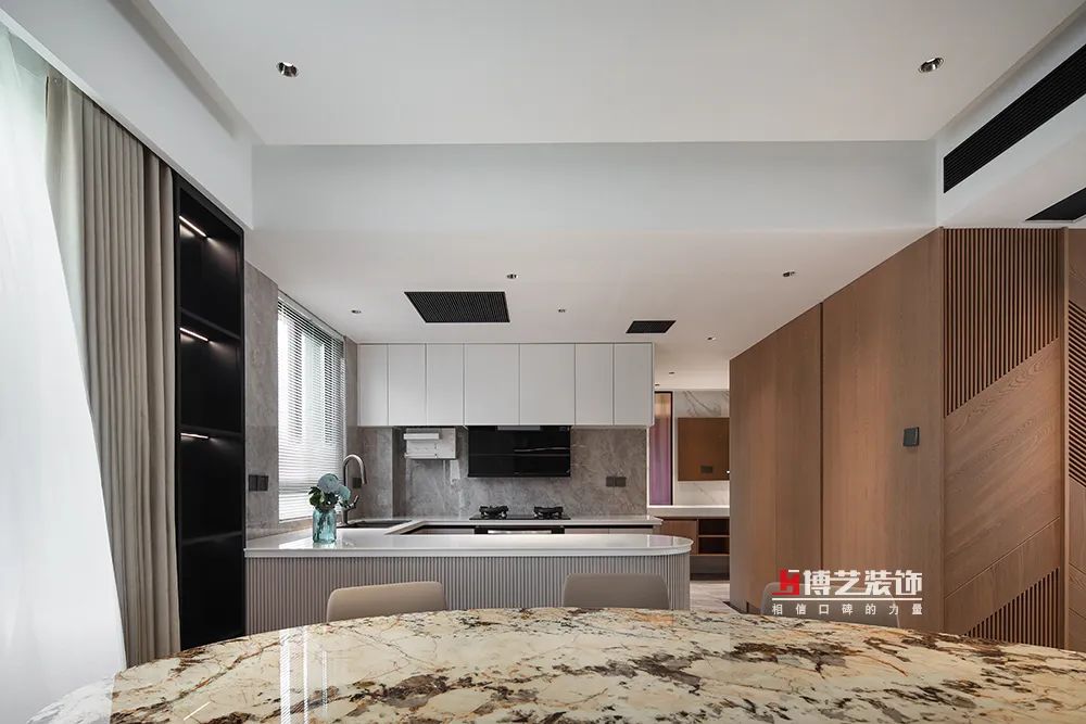 嘉禾金茂府现代简约风设计丨博艺装饰-28