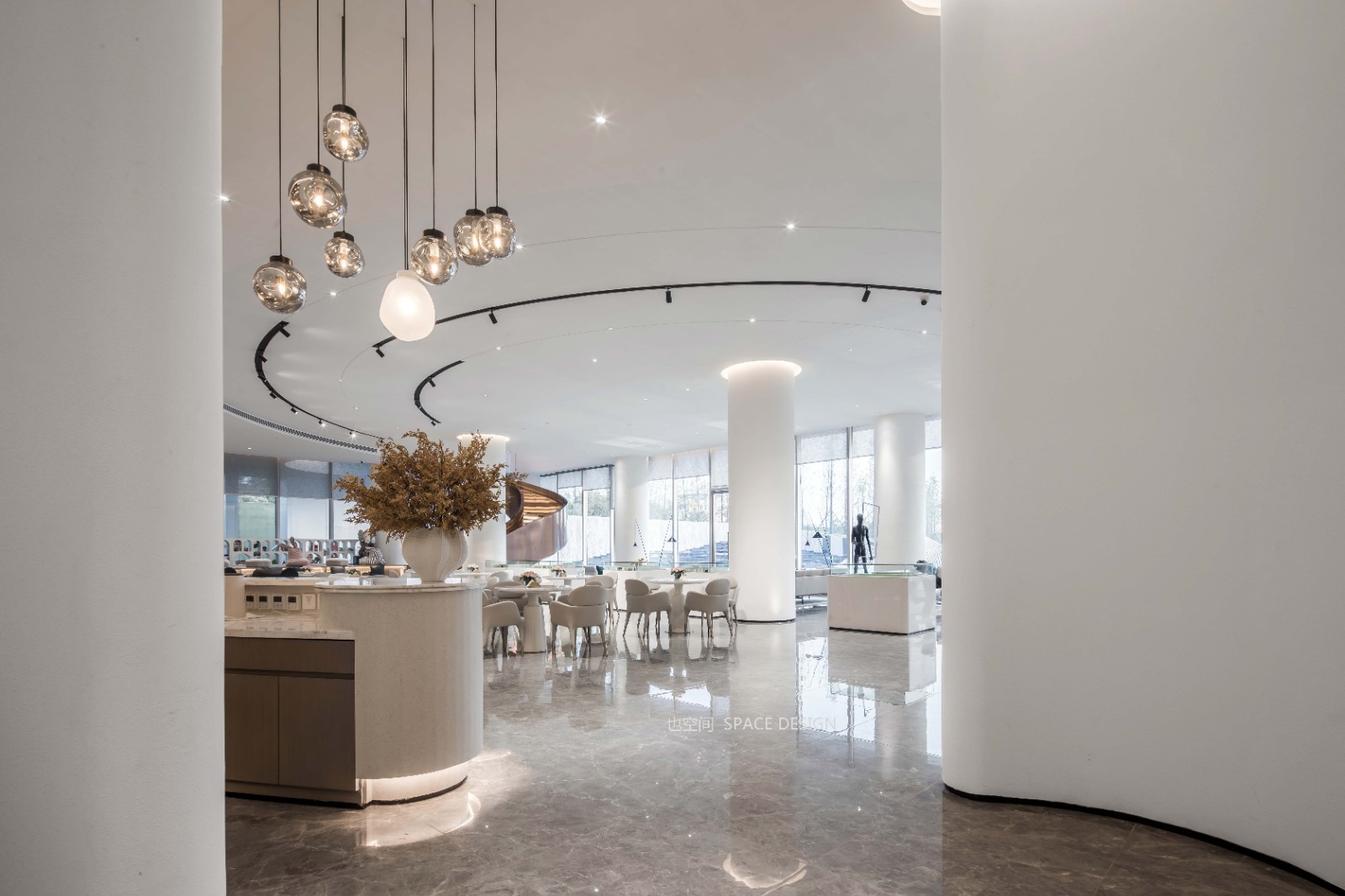 合肥万兴·湖山间售楼处整体设计展示-7