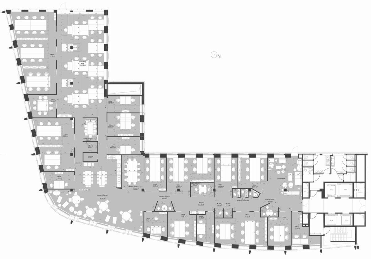 Hive5 布鲁塞尔共享办公室丨比利时丨Ohra Studio-17