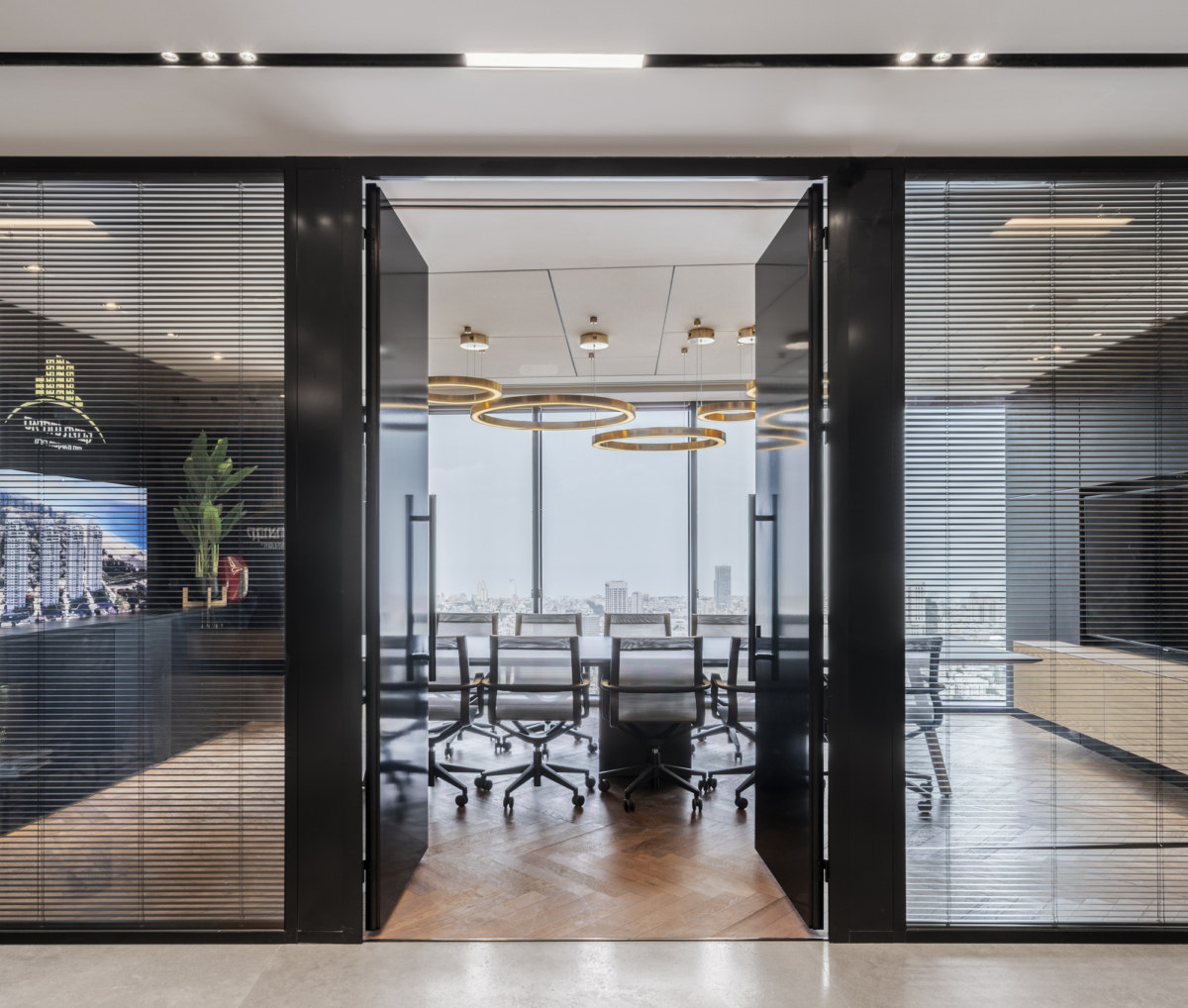 特拉维夫 39 层海景办公室设计-10