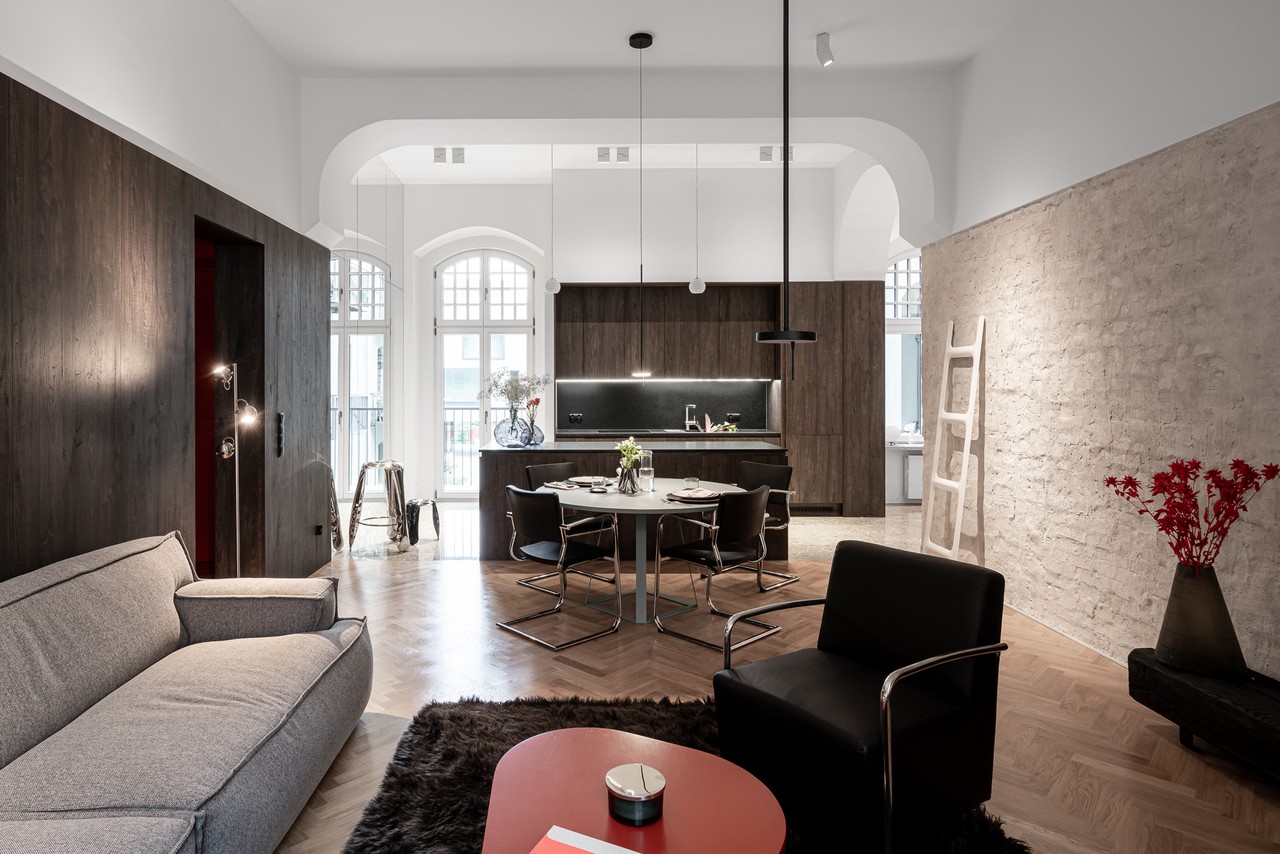 85平米弗罗茨瓦夫历史建筑公寓设计丨波兰弗罗茨瓦夫丨KODO工作室-5