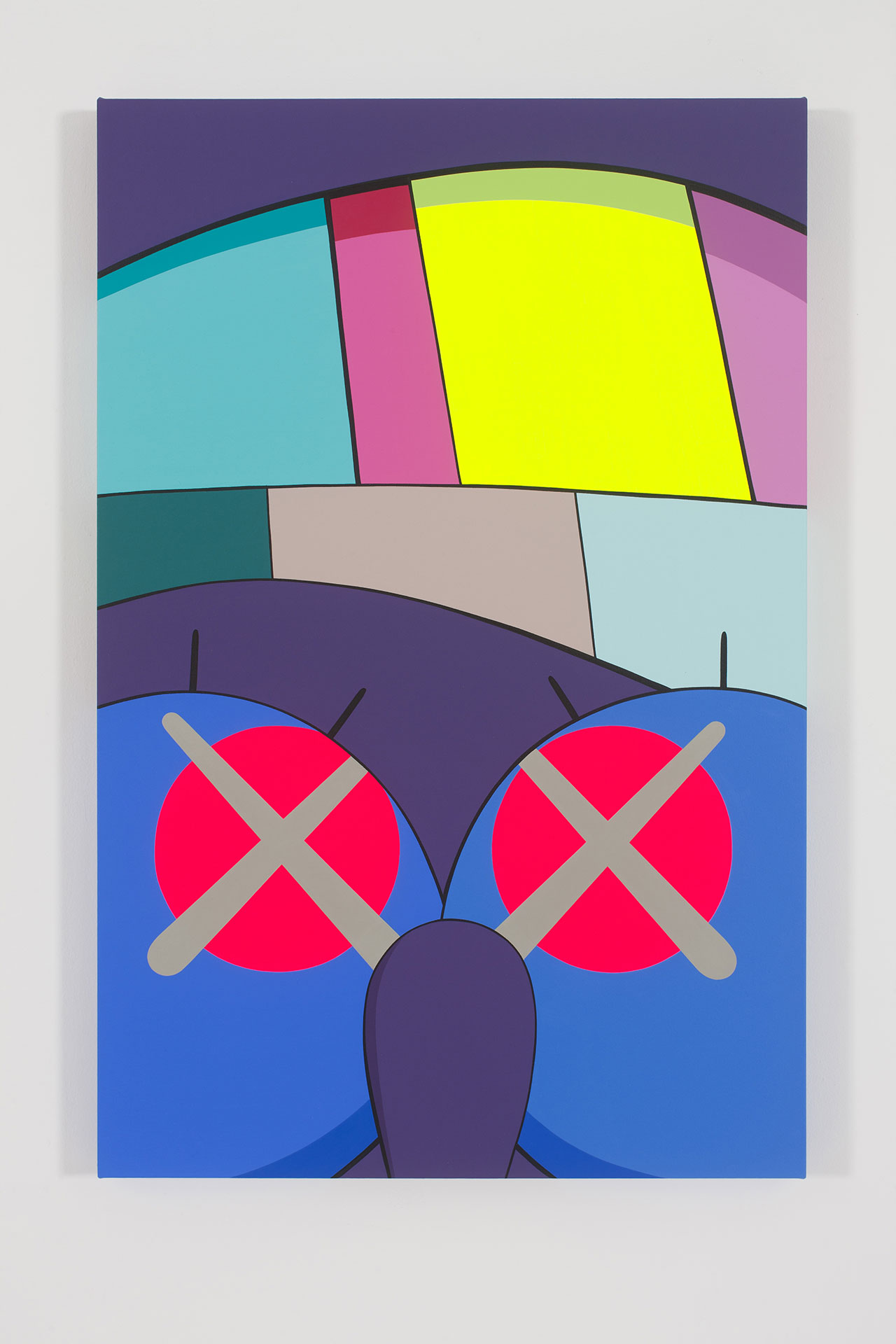 英国乡村巨型 KAWS 雕塑展-32