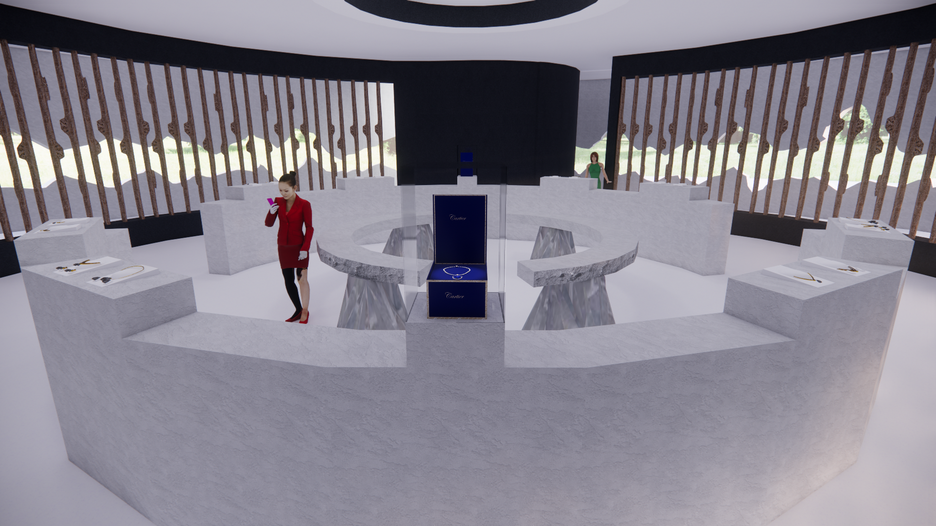 饰品展示空间设计-5