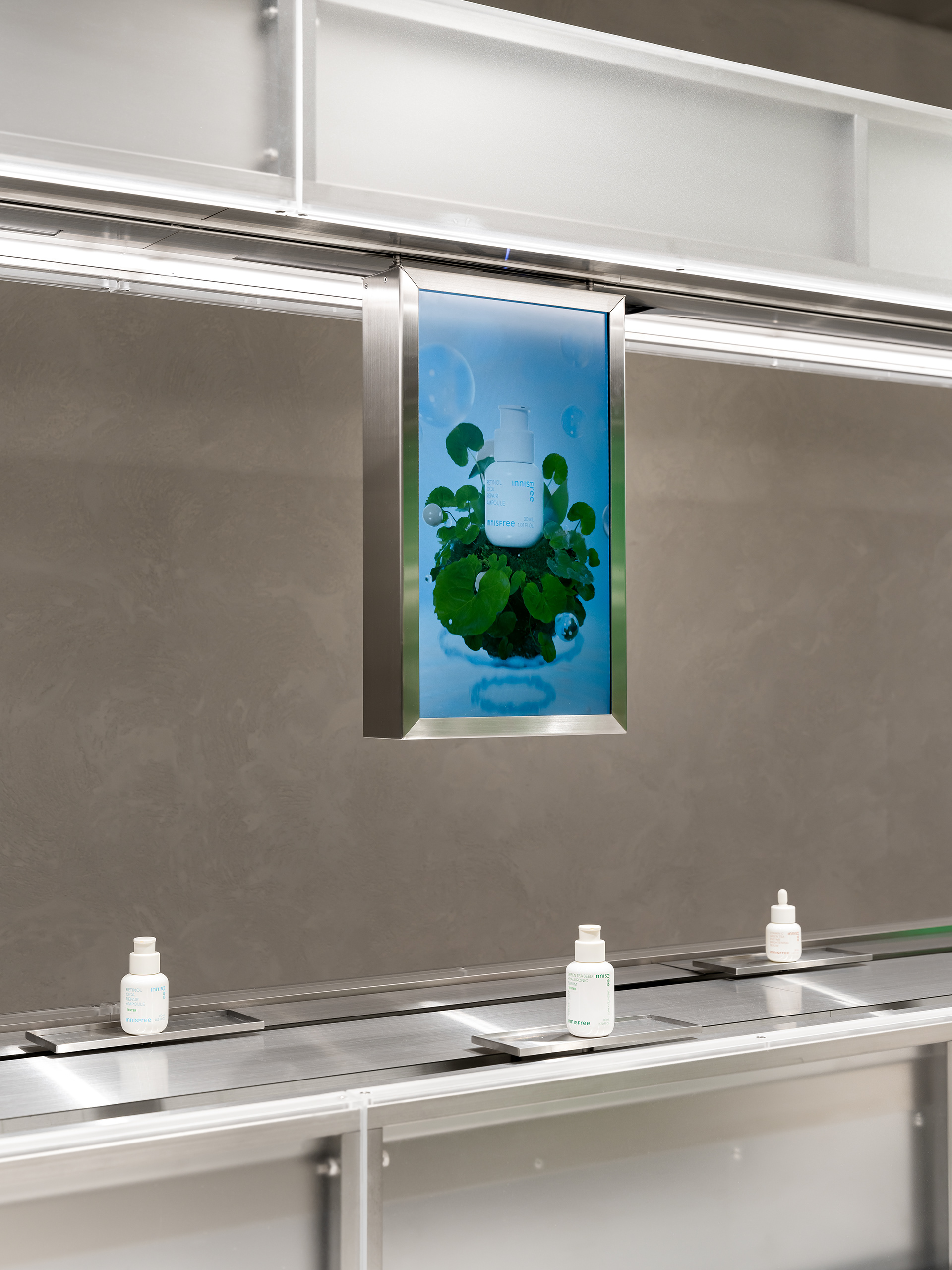 INNISFREE东京旗舰店丨日本东京丨GGJH（空间设计）,SIGAKKUJO（VMD设计）-35