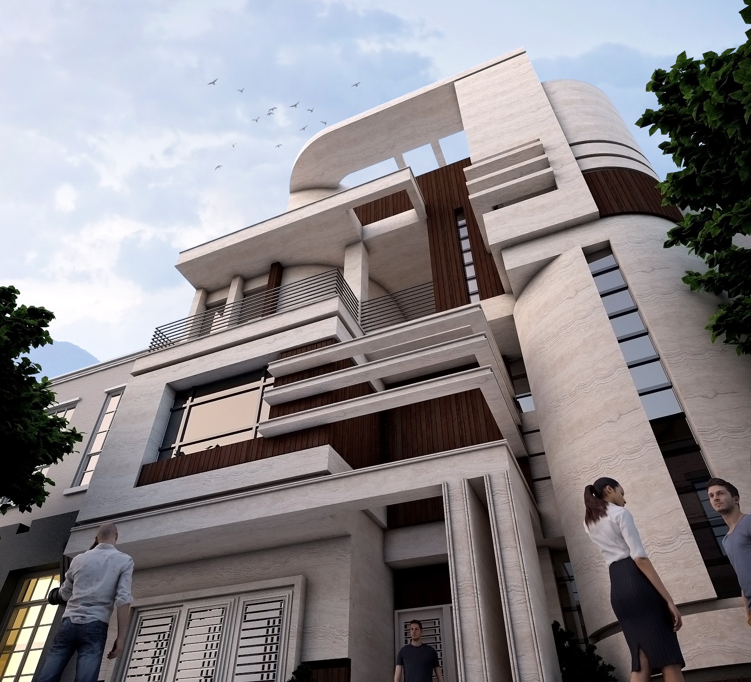 Mostafa Shahbazian & Partners 打造 5000-10000 平方英尺私人住宅-2