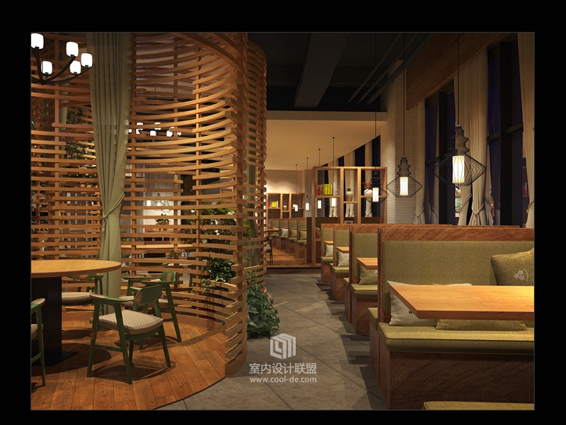 主题餐厅设计-花中城野风店主题餐厅设计-11