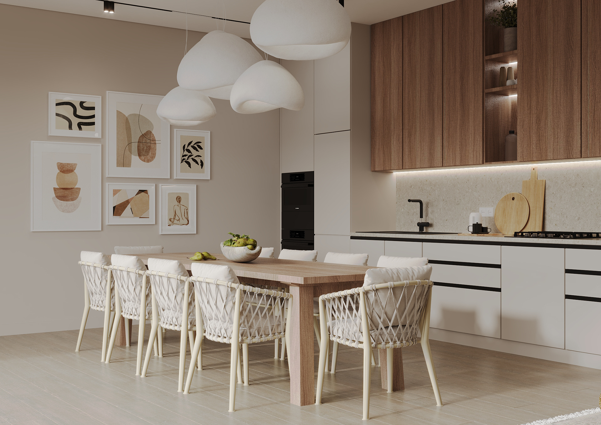 Private House Scandinavian Interior Design in Gyumri-11