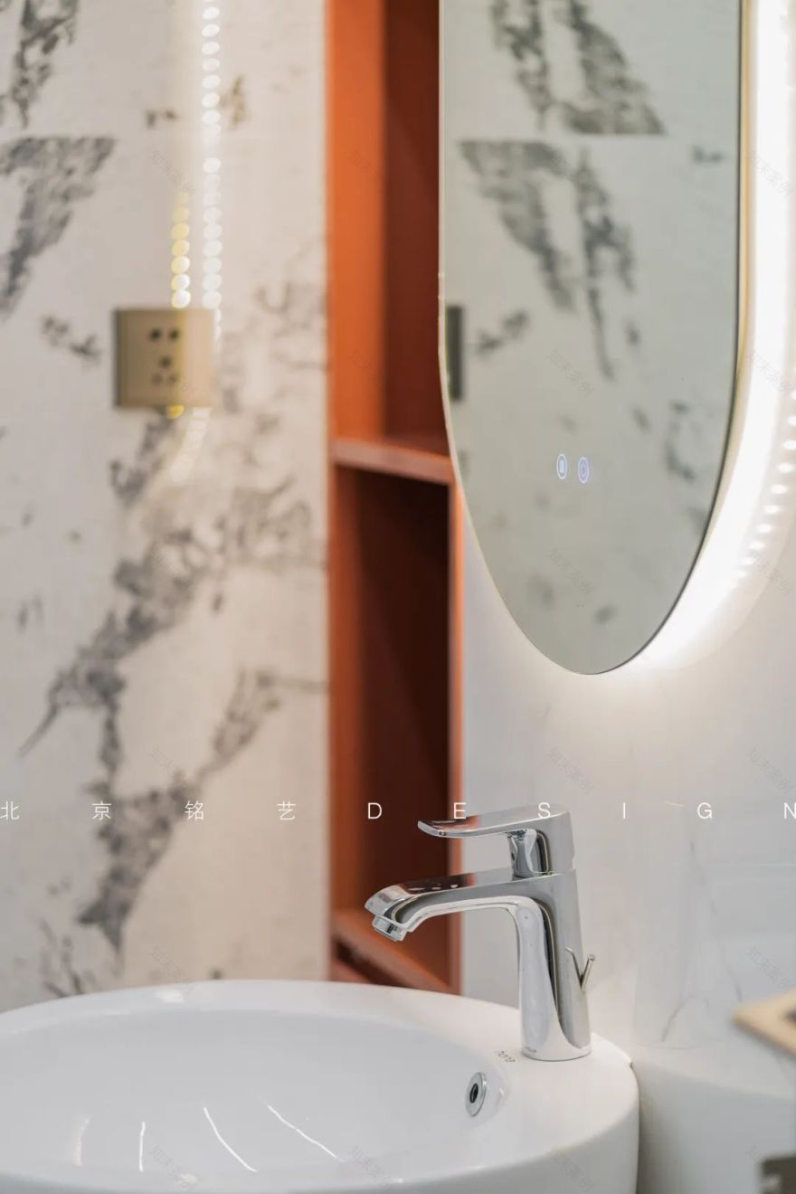 辛集·百合御景城一对一硬装实景丨北京铭艺-109