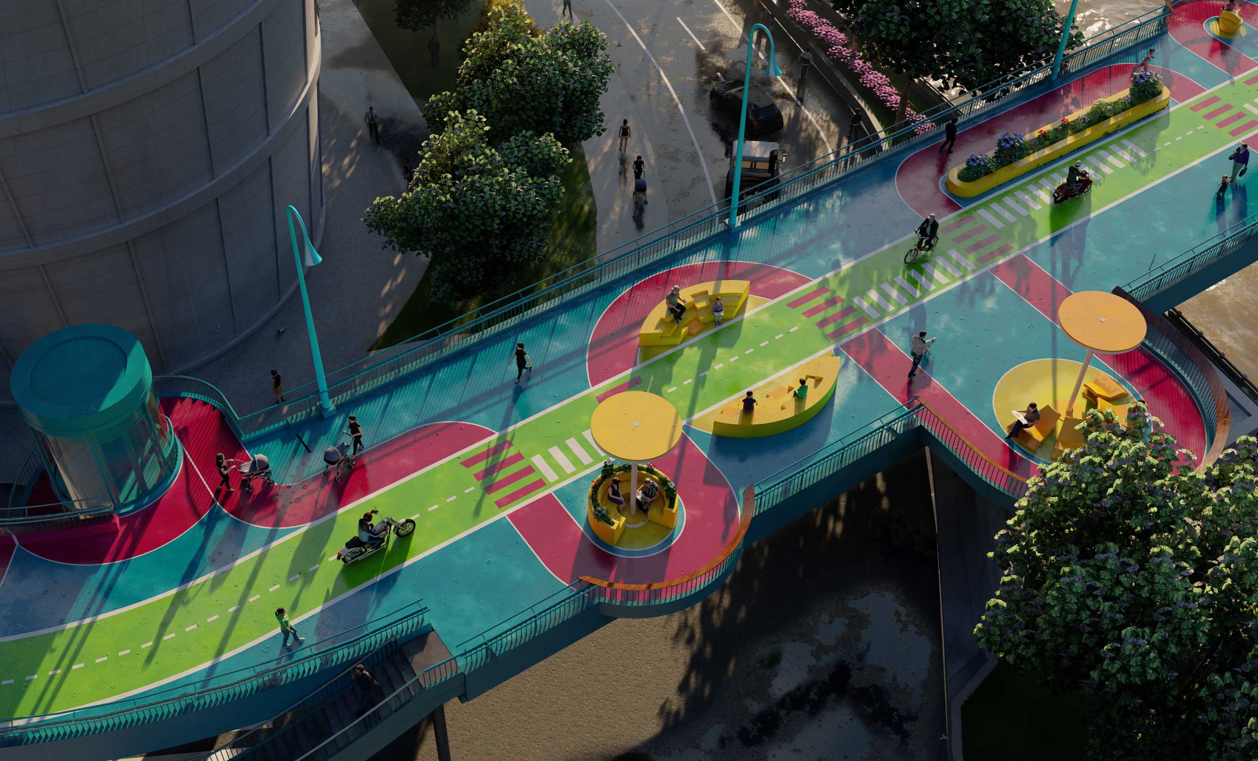 上海普济路高架桥景观-29